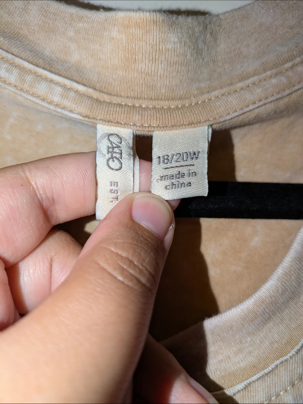 Cato mineral washed